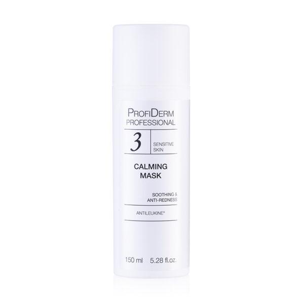 PROFIDERM CALMING MASK rahustab naha kiiresti, samas ka niisutab optimaalselt