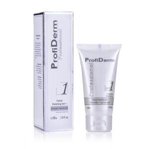Happekompleks Facial polish gel sobib igale nahale, koorib mõõdukalt, toimib pigmendi ja põletike vastu
