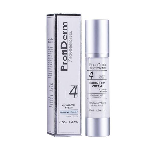 ProfiDerm Hydrderm magnet kreem tõmbab niiskust magnetina väliskeskkonnast ja lukustab naha sisse, nii säilib niiskuse depoo nahas, mis võimaldab pikaaegset niisutust lausa 72 tundi.