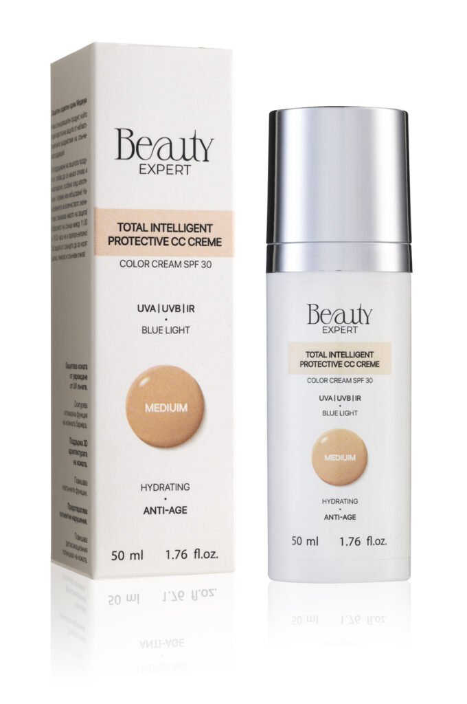 Total Intelligent Protective Color Cream SPF 30+ -  TiP CC SPF 30+ kreem (keskmine)