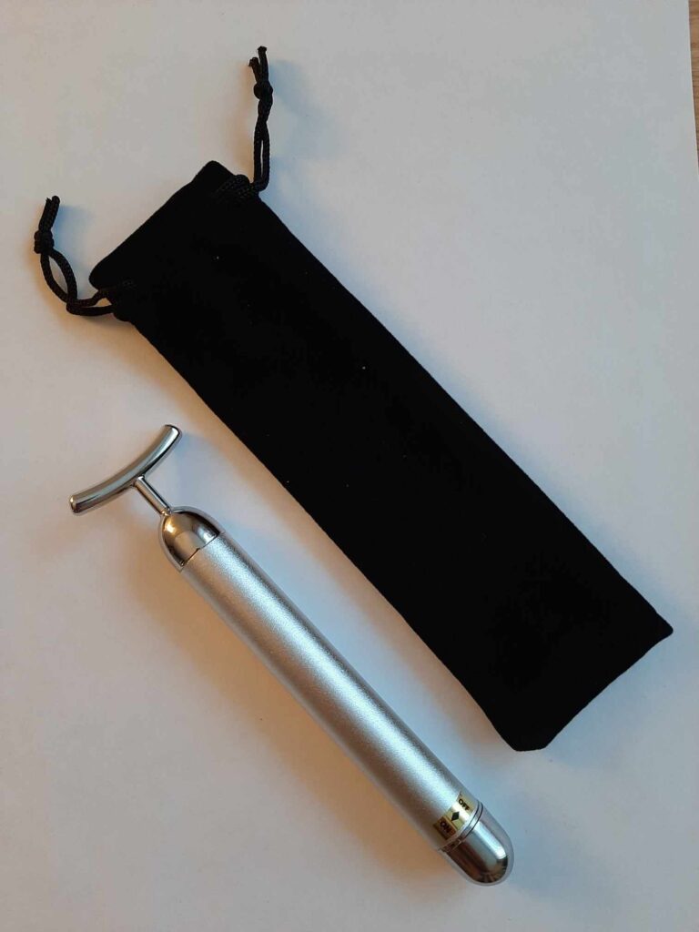 T-Shape Vibrating Facial Massager - T- kujuline vibreeriv näomasseerija