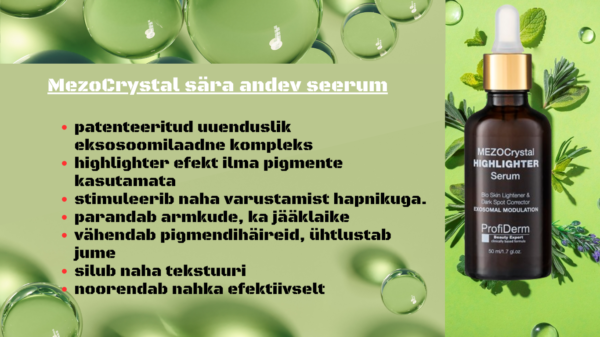 MezoCrystal Highlighter Serum - MezoCrystal sära andev seerum - Image 4