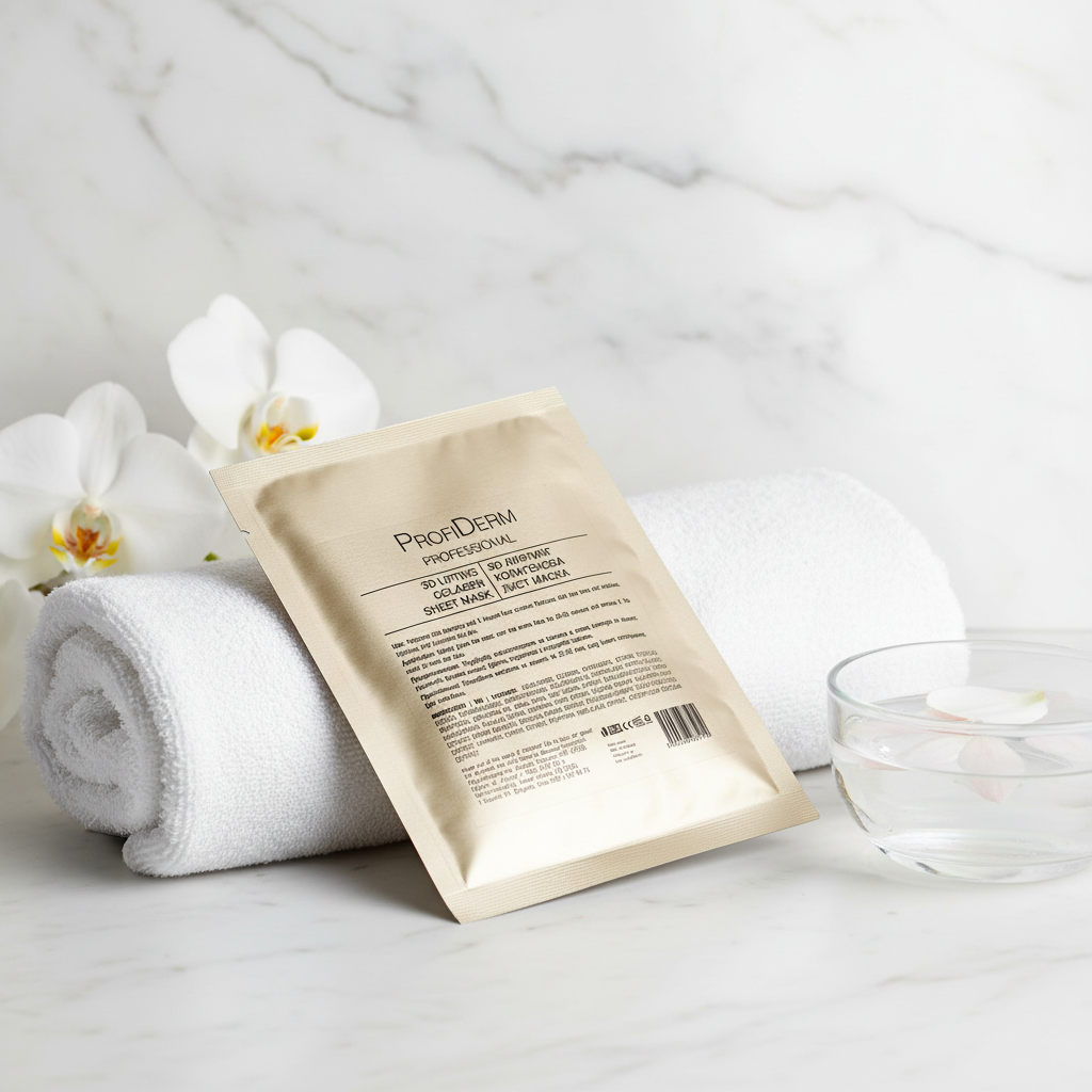 Pinguldav kollageeni kangasmask parandab naha elastsust ja näokontuuri. Mineraalidest küllastunud mask annab nahale energiat ja toiteaineid.